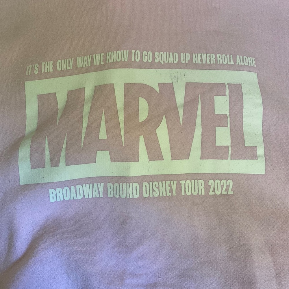 Pink Marvel Hoodie